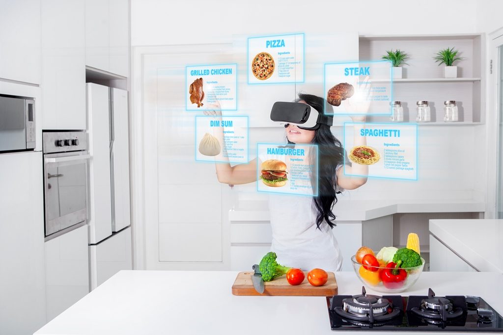 Apps with virtual kitchen